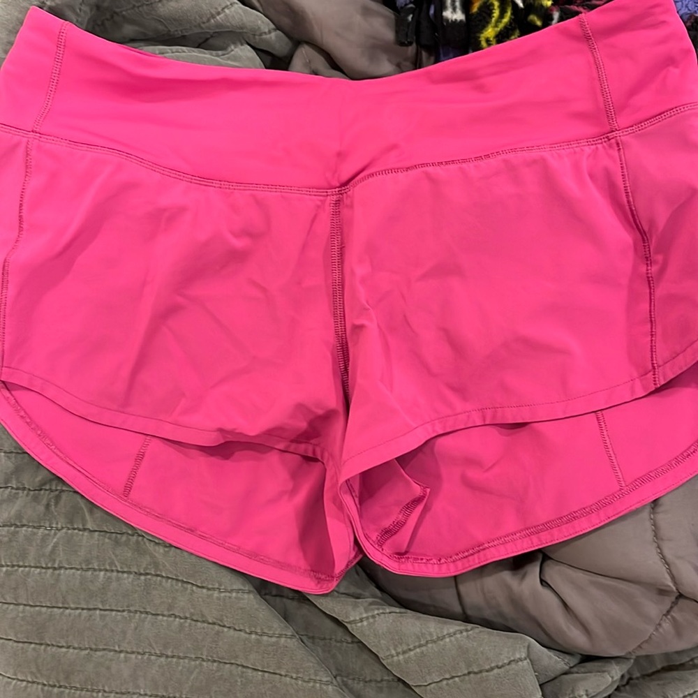 lulu lemon pink speed up’s